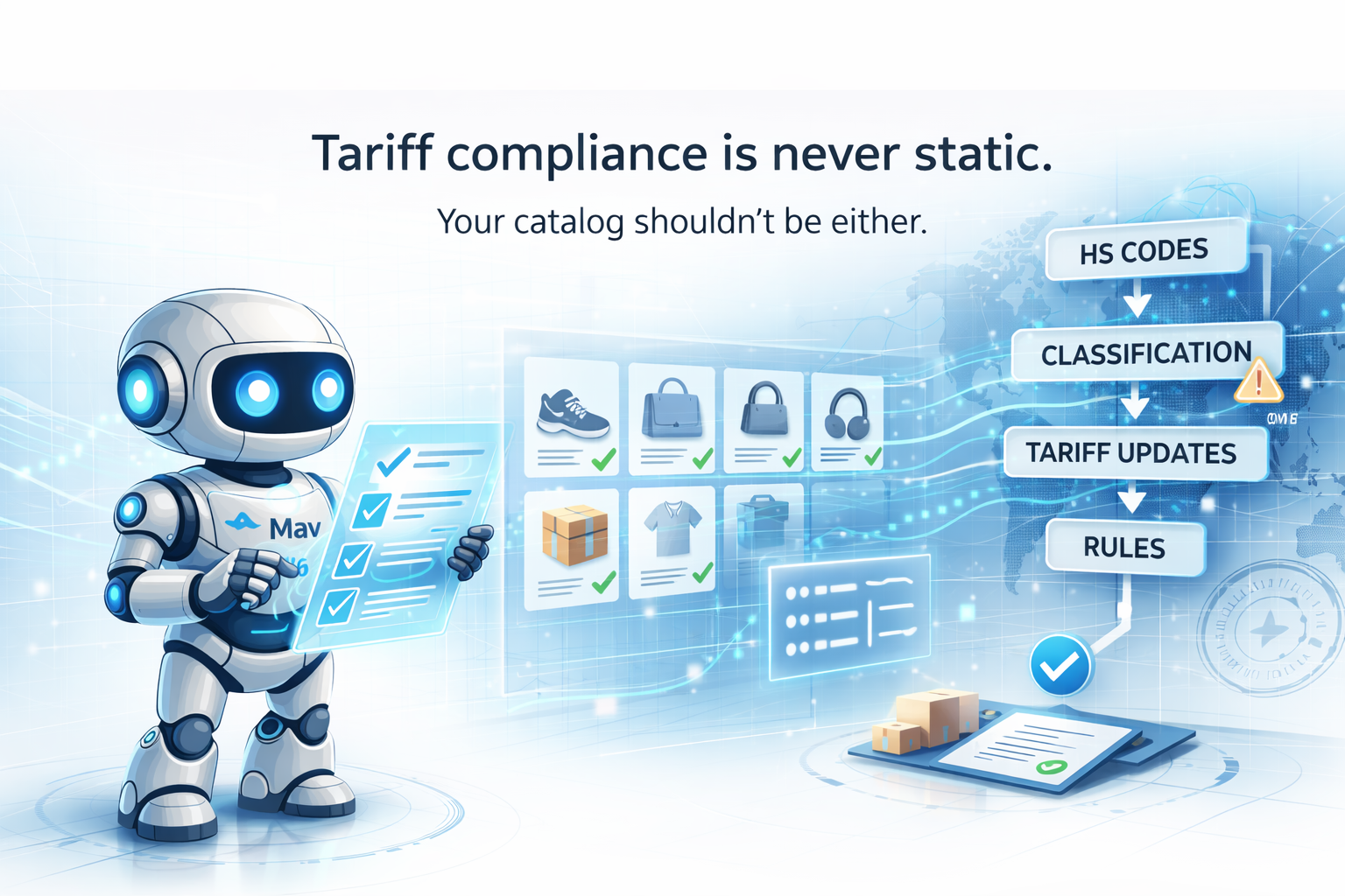 Tariff Code Compliance hero image
